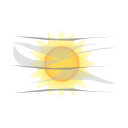 Céu nublado por nuvens altas
